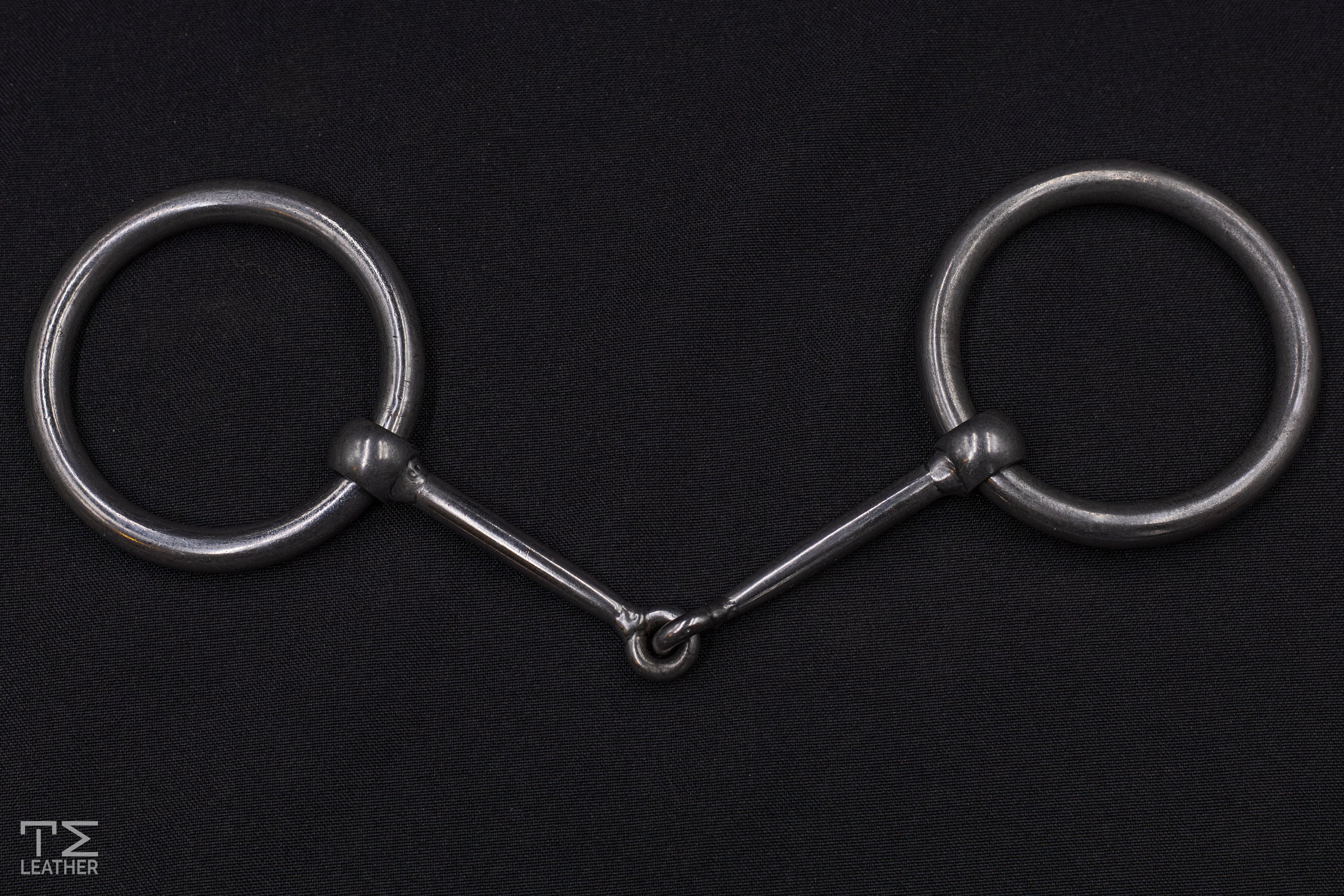 Ryan Edmonds 5/16" Barley Legal Straight Bar Ring Snaffle