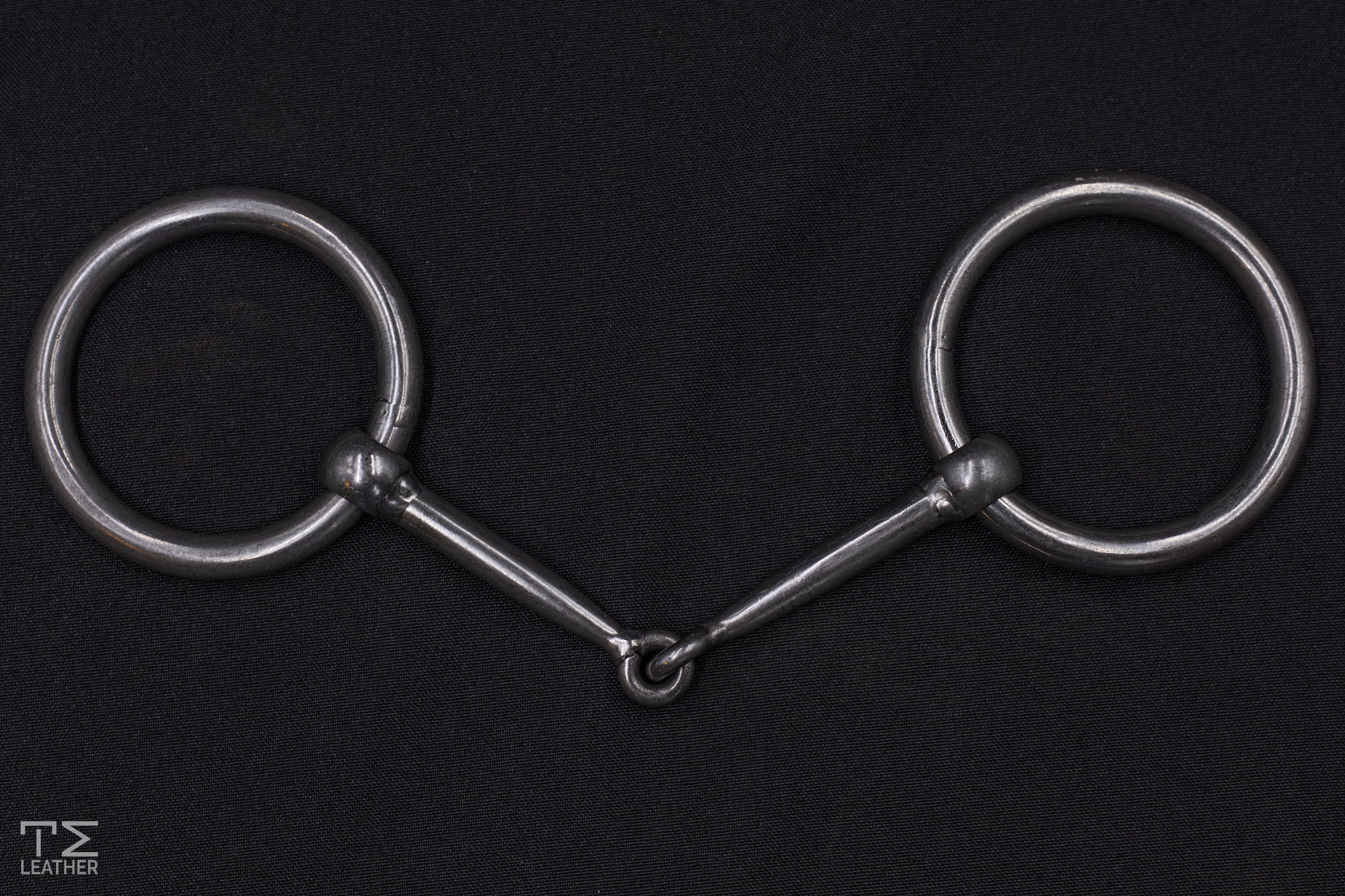 Ryan Edmonds 3/8" Straight Bar Ring Snaffle