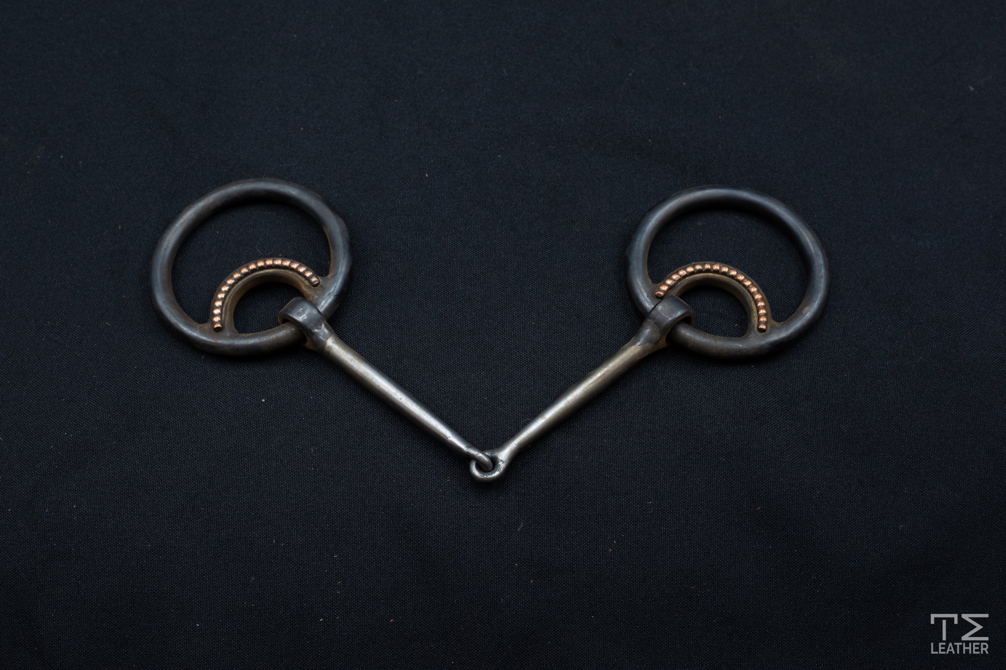 Grant Befus Barely Legal Locked Ring Snaffle w/ Dot Accents