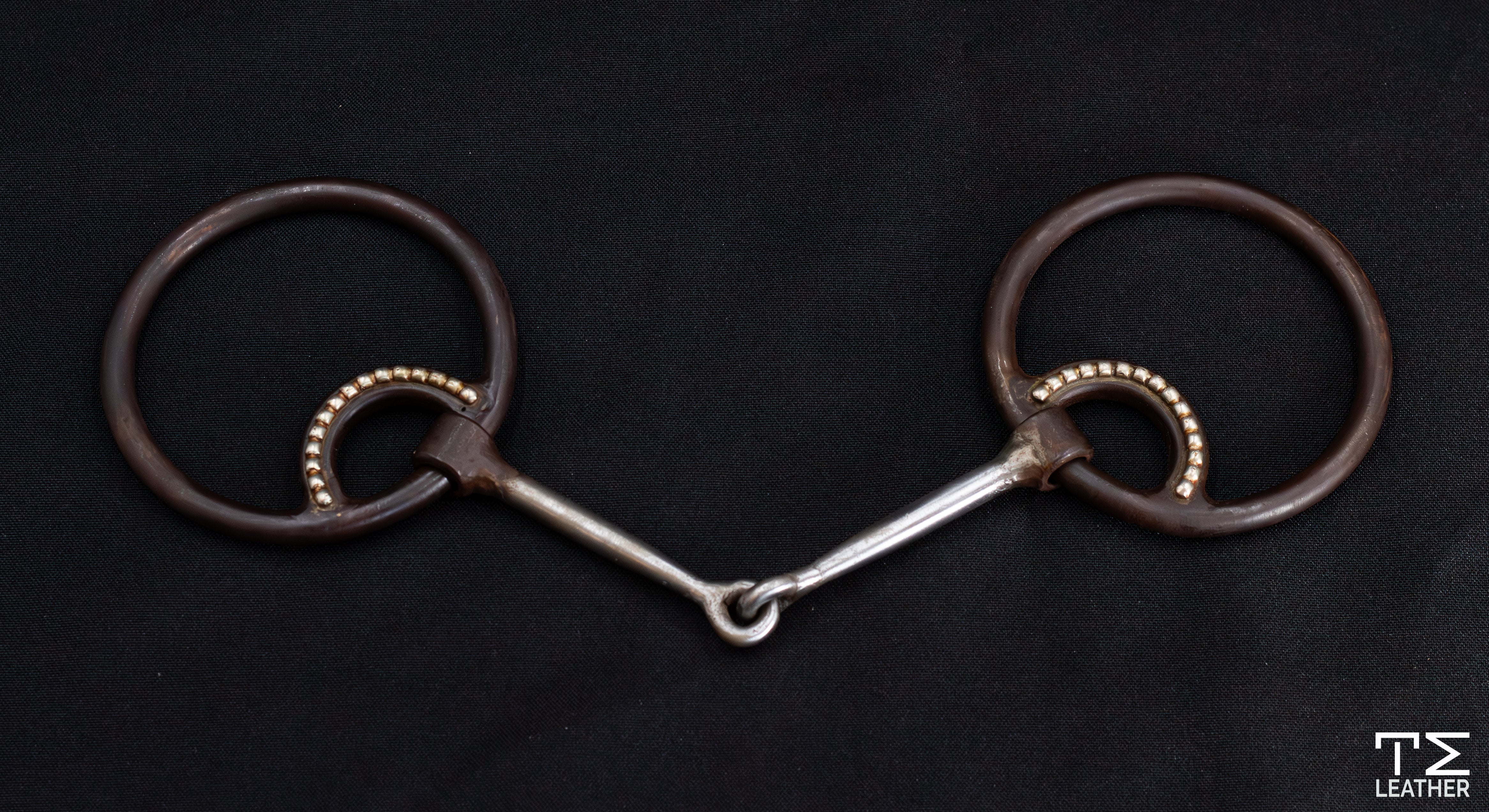 Grant Befus Barely Legal Big Ring Locked Snaffle w/ Dot Accents