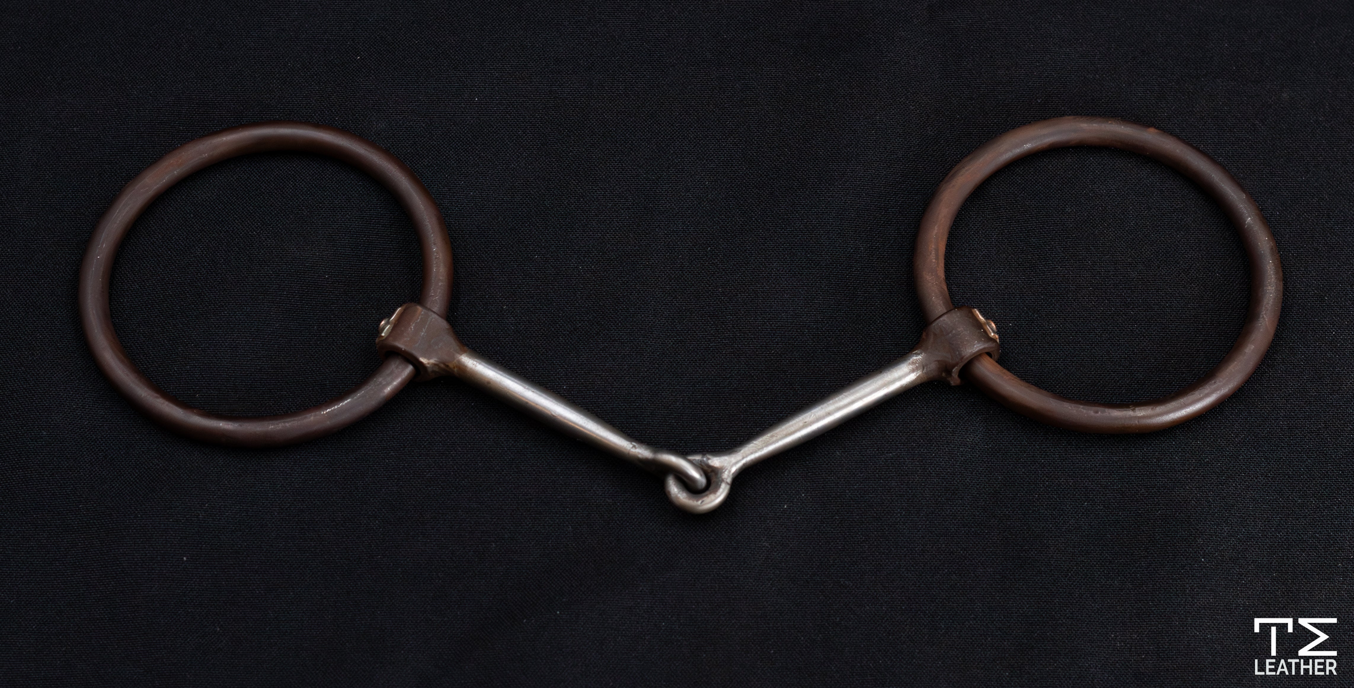 Grant Befus Barely Legal Big Ring Snaffle w/ Floral Hinge Accents