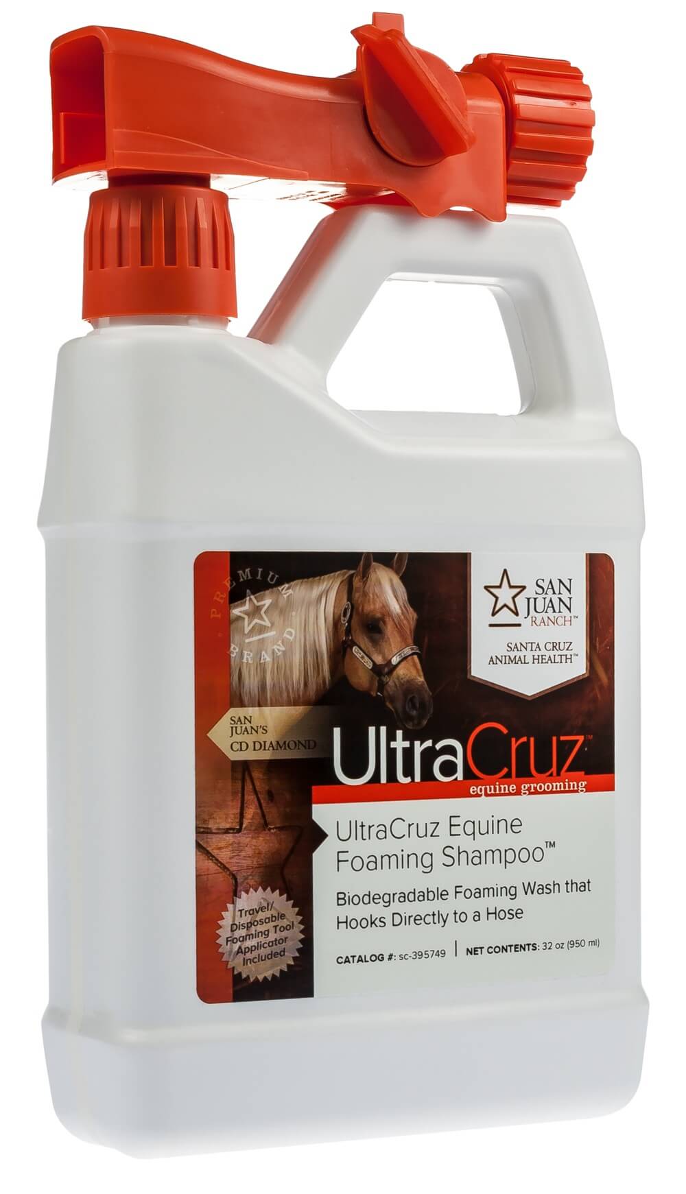 Ultra Cruz Equine Foaming Shampoo